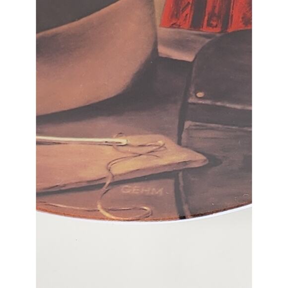 Grimm's Fairy Tales Elf Shoemaker Year 1983 Porcelain 7 3/4" Plate Wall Decor - Picture 11 of 14